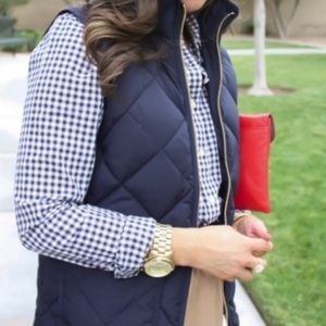 J. Crew Factory down puffer vest